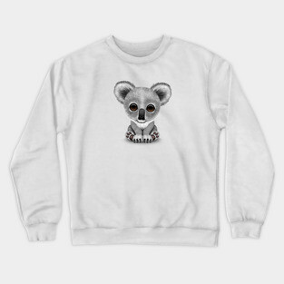 Cute Baby Koala Bear Cub Crewneck Sweatshirt