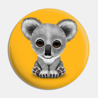 Cute Baby Koala Bear Cub Pin