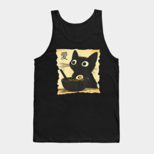 Japanese Kawaii Anime Cat Tank Top