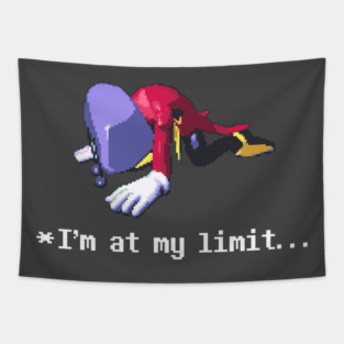 Tenna is at his limit Tapestry