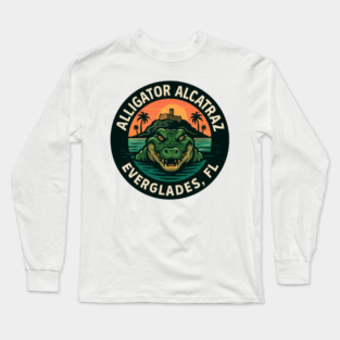 Alligator-Alcatraz Long Sleeve T-Shirt
