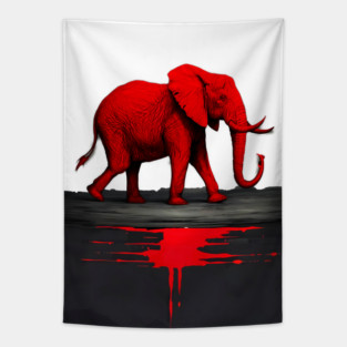 Wednesday, January 6, 2021: A Nation Betrayed by the Red Elephant Tapestry