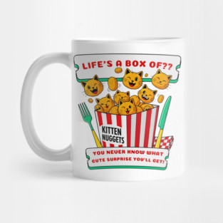 Life's A Box of Kitten Nuggets Mug