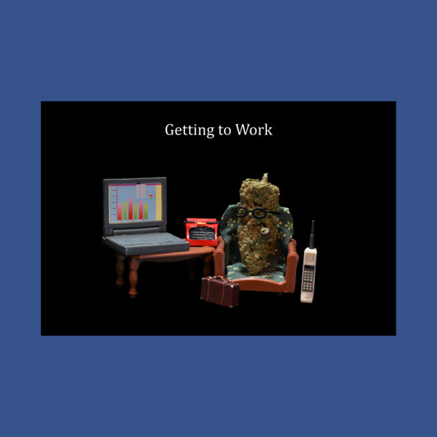 Getting to Work - Weed Design by MrGreenGenes420