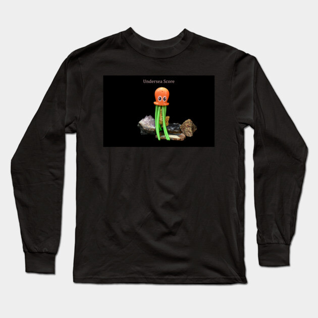 Jellyfish Blueberry  Undersea Score - Weed Design Long Sleeve T-Shirt by MrGreenGenes420