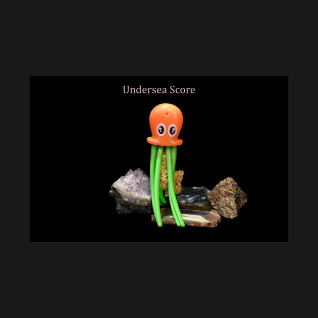 Jellyfish Blueberry  Undersea Score - Weed Design by MrGreenGenes420