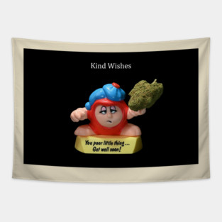 Kind Wishes - Weed Design Tapestry