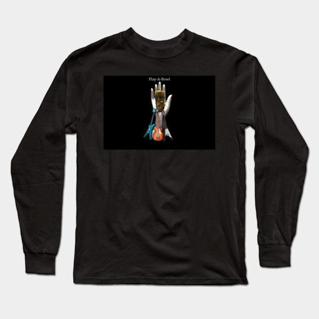 Play-A-Bowl - Weed Design Long Sleeve T-Shirt by MrGreenGenes420