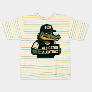 Alligator-Alcatraz Kids T-Shirt