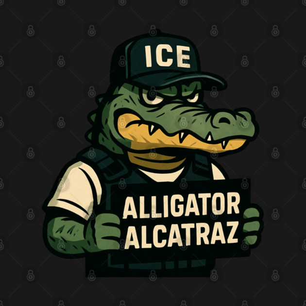 Alligator-Alcatraz by Creatifly Graphic Tees