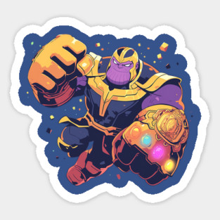 thanos Sticker