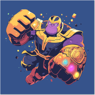 thanos Posters and Art