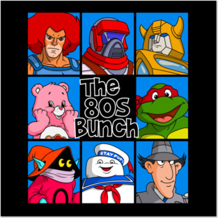 The 80s Bunch Posters and Art