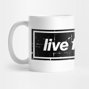 Live Forever - The Mancunian Indie Anthem Mug