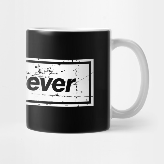 Live Forever - The Mancunian Indie Anthem White by Butter Creative