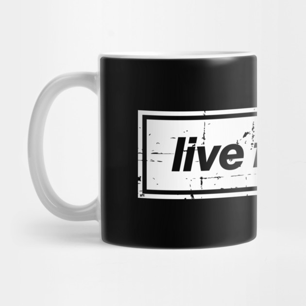 Live Forever - The Mancunian Indie Anthem White by Butter Creative