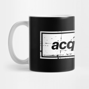 Acquiesce - The Mancunian Indie Anthem White Mug