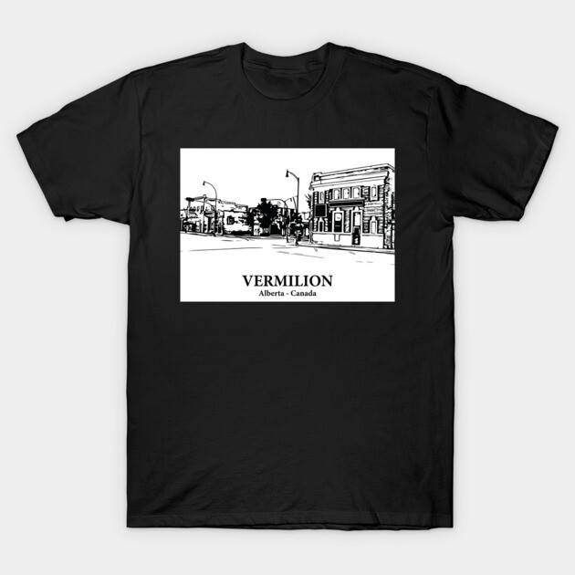Vermilion - Alberta, Canada T-Shirt by Lakeric
