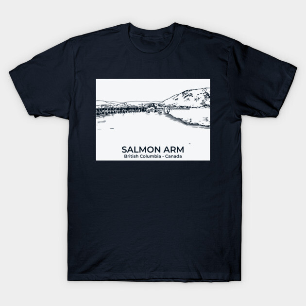 Salmon Arm – British Columbia, Canada T-Shirt by Lakeric