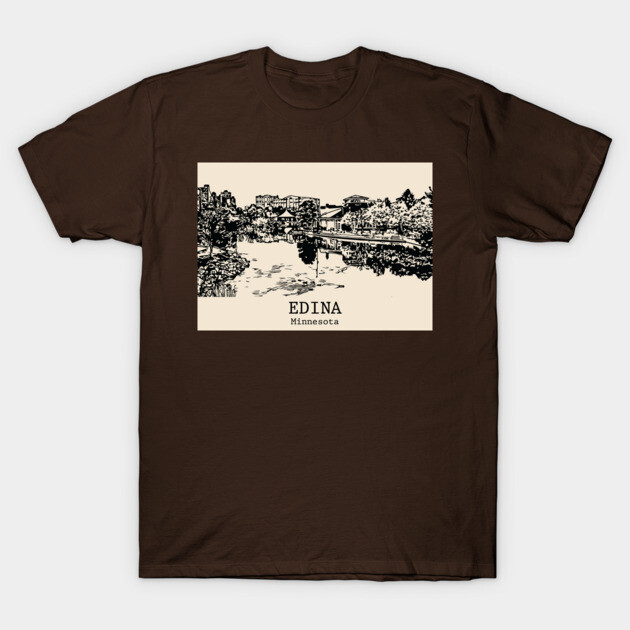 Edina - Minnesota T-Shirt by Lakeric
