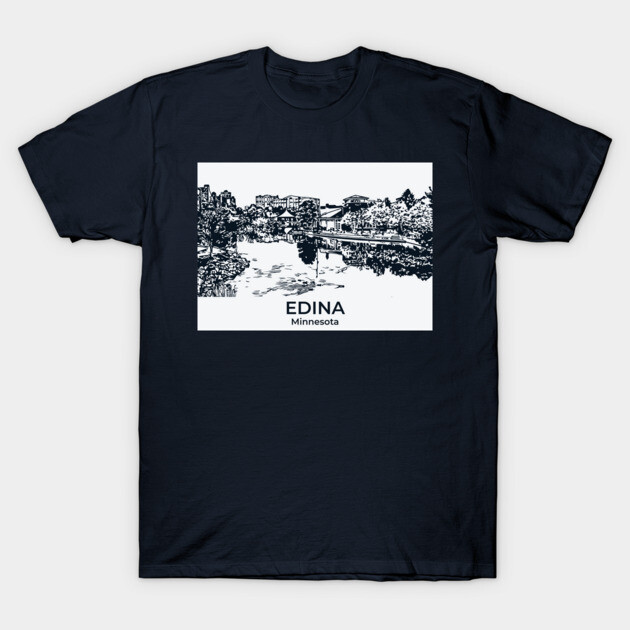 Edina - Minnesota T-Shirt by Lakeric