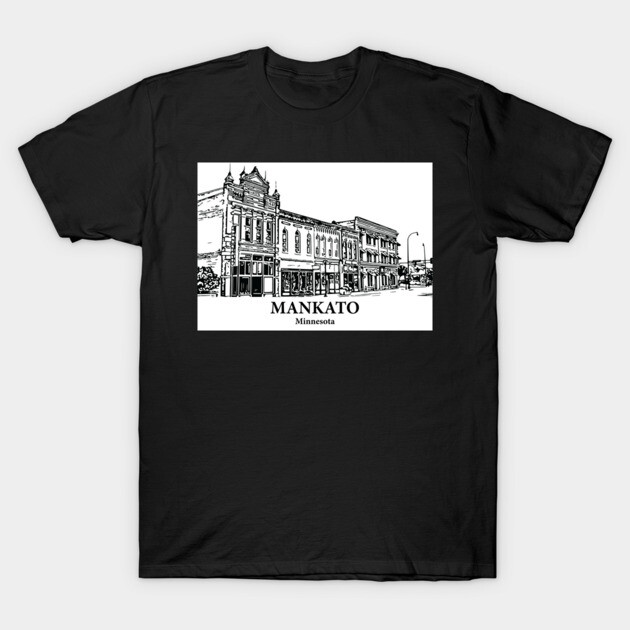 Mankato - Minnesota T-Shirt by Lakeric