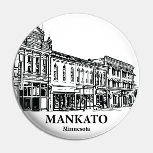 Mankato - Minnesota Pin