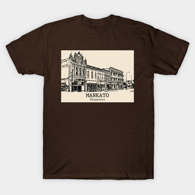 Mankato - Minnesota T-Shirt by Lakeric