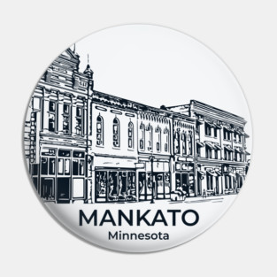 Mankato - Minnesota Pin
