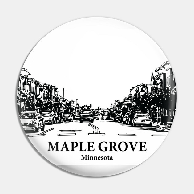Maple Grove - Minnesota Pin by Lakeric