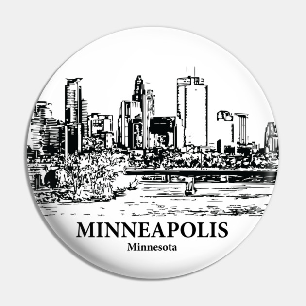 Minneapolis - Minnesota Pin by Lakeric