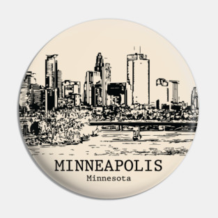 Minneapolis - Minnesota Pin