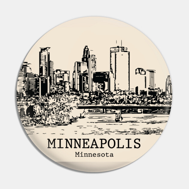 Minneapolis - Minnesota Pin by Lakeric