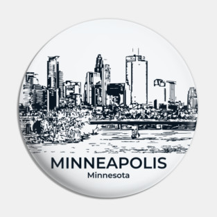 Minneapolis - Minnesota Pin