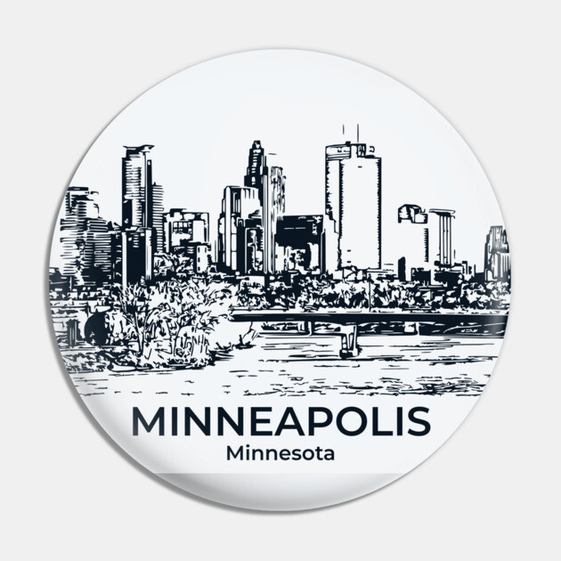 Minneapolis - Minnesota Pin by Lakeric