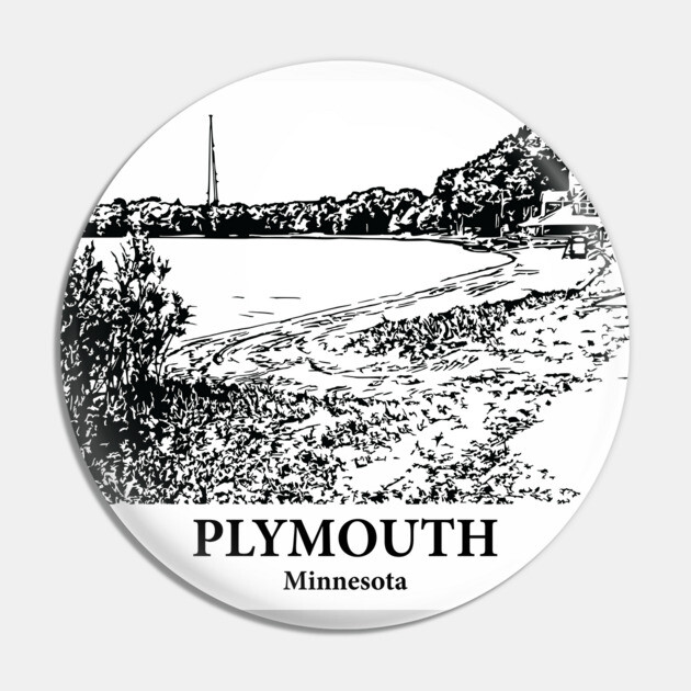 Plymouth - Minnesota Pin by Lakeric