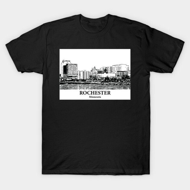 Rochester - Minnesota T-Shirt by Lakeric