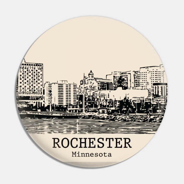 Rochester - Minnesota Pin by Lakeric