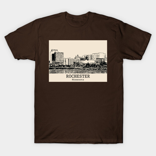 Rochester - Minnesota T-Shirt by Lakeric