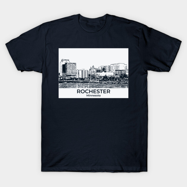 Rochester - Minnesota T-Shirt by Lakeric