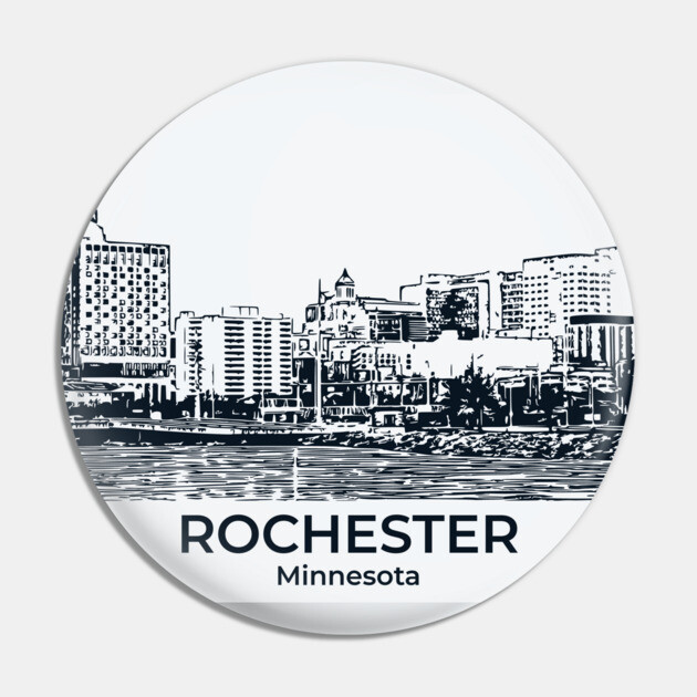 Rochester - Minnesota Pin by Lakeric