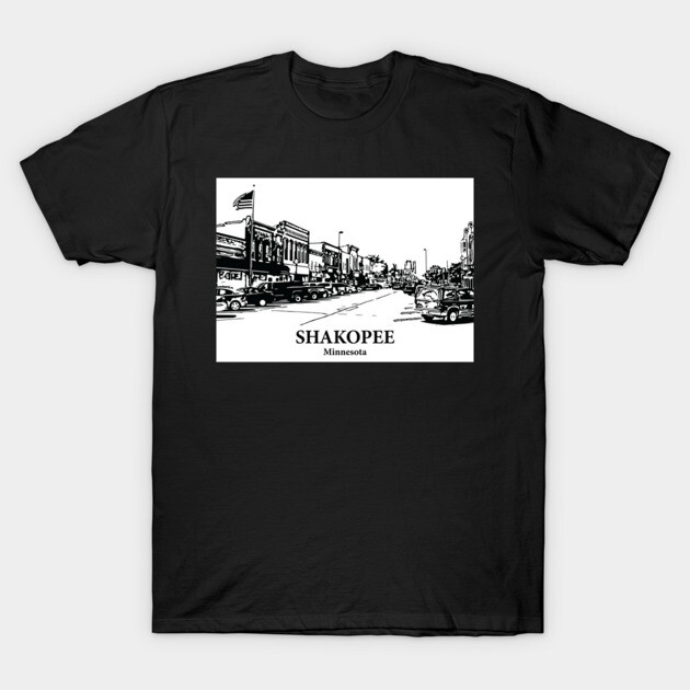 Shakopee - Minnesota T-Shirt by Lakeric