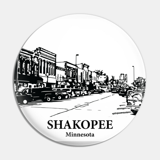 Shakopee - Minnesota Pin by Lakeric