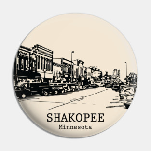 Shakopee - Minnesota Pin
