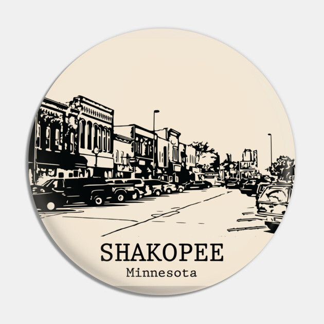 Shakopee - Minnesota Pin by Lakeric