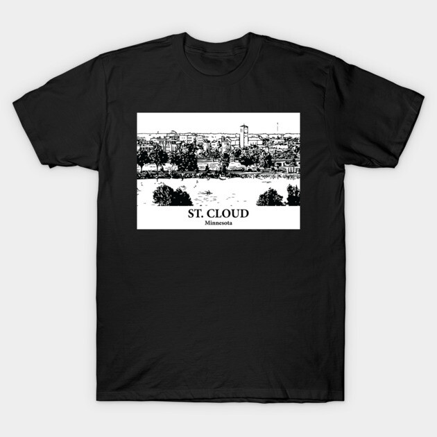 St. Cloud - Minnesota T-Shirt by Lakeric