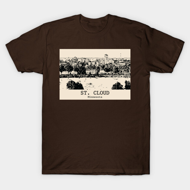 St. Cloud - Minnesota T-Shirt by Lakeric