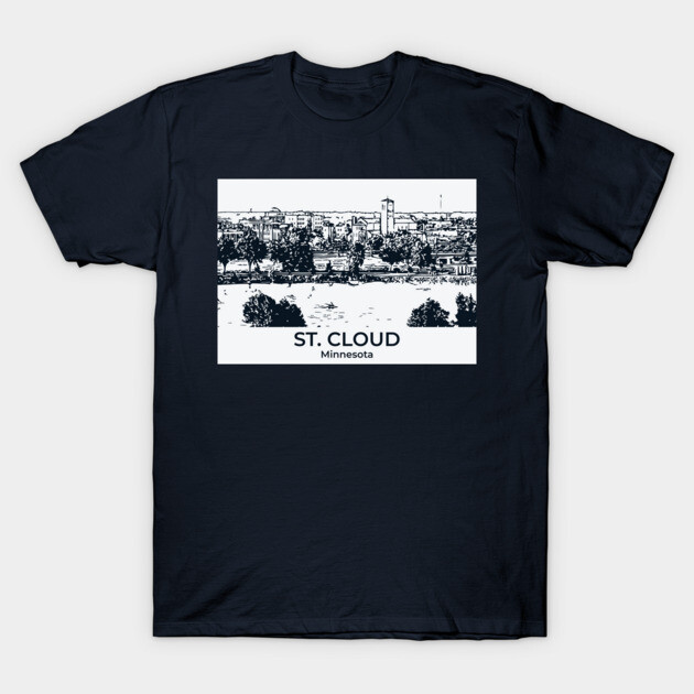St. Cloud - Minnesota T-Shirt by Lakeric