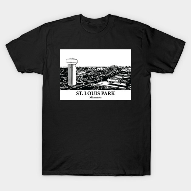 St. Louis Park - Minnesota T-Shirt by Lakeric