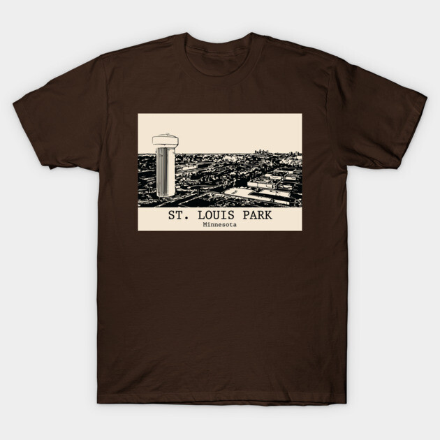 St. Louis Park - Minnesota T-Shirt by Lakeric